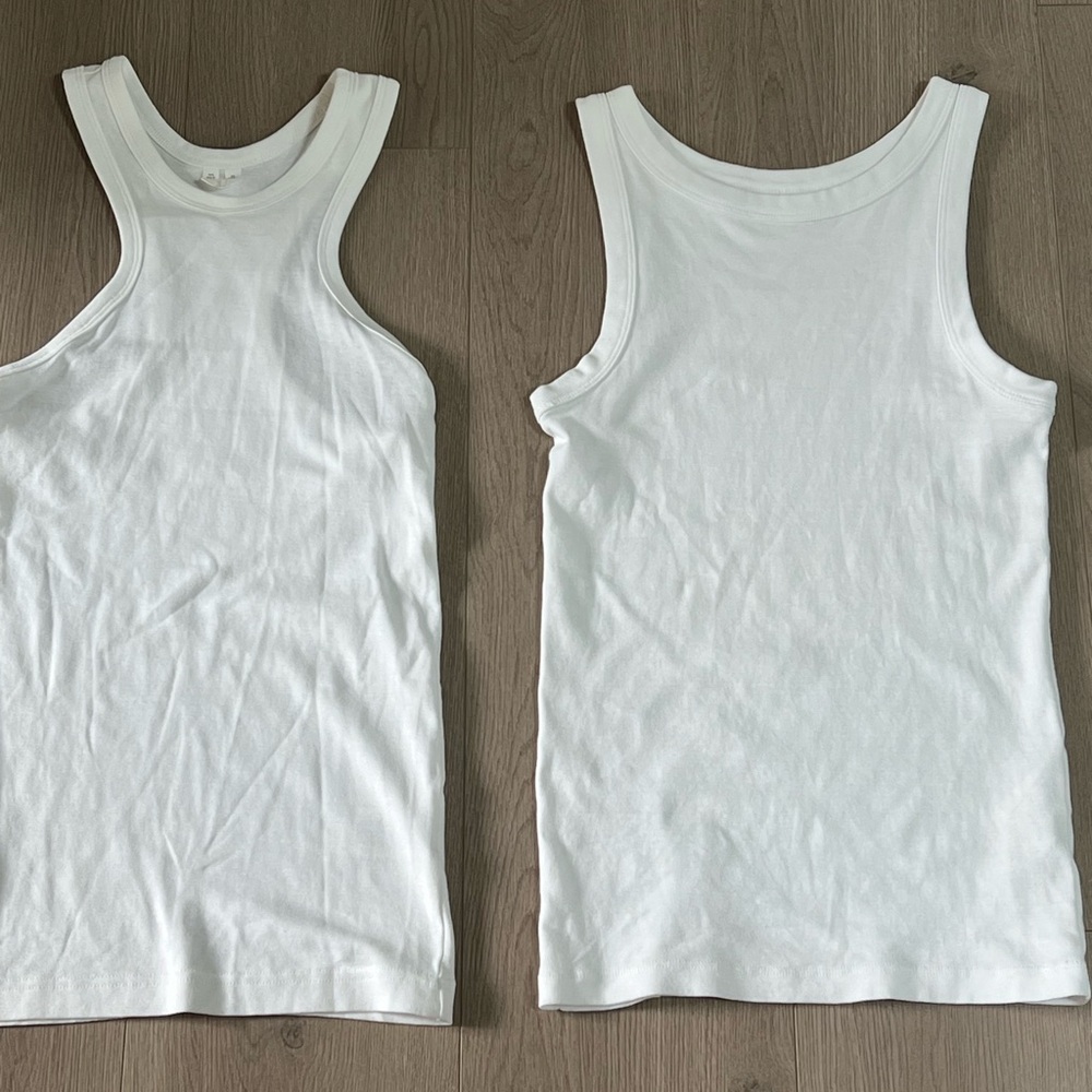 Arket woman White Tank Top Set